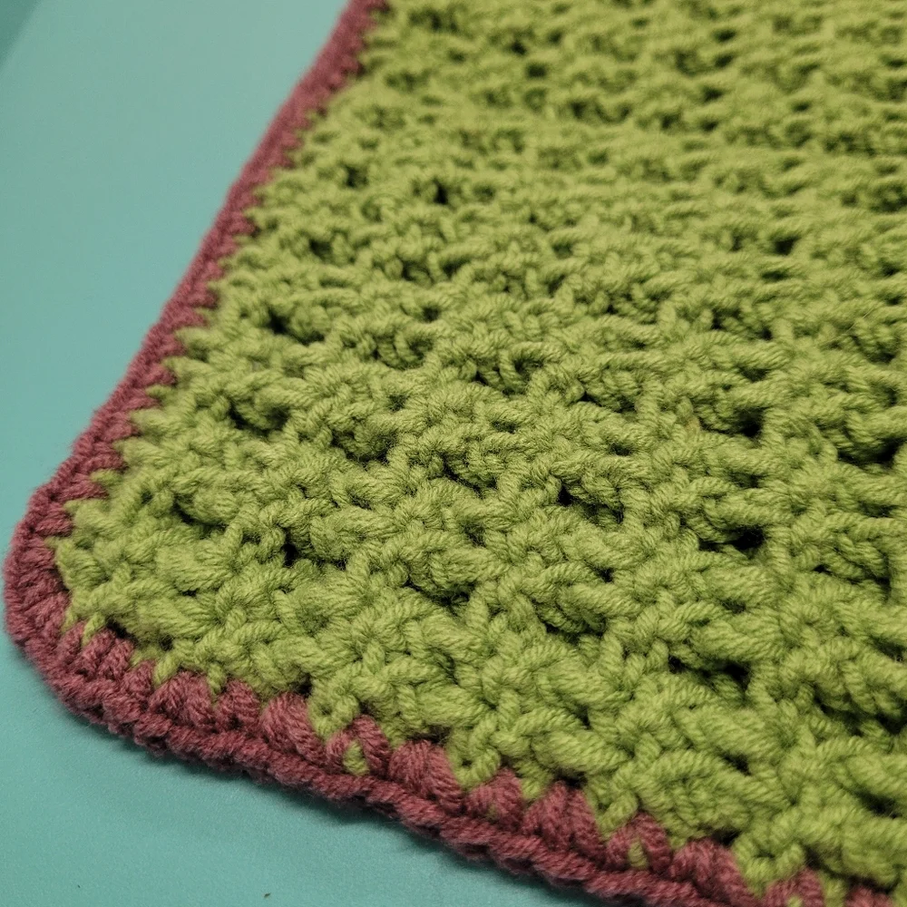 New Handmade Crocheted Cloth or Hot Pad